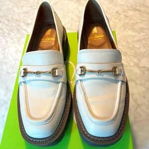 Sam Edelman Lug sole Loafers Ivory New size 6.5 Women's